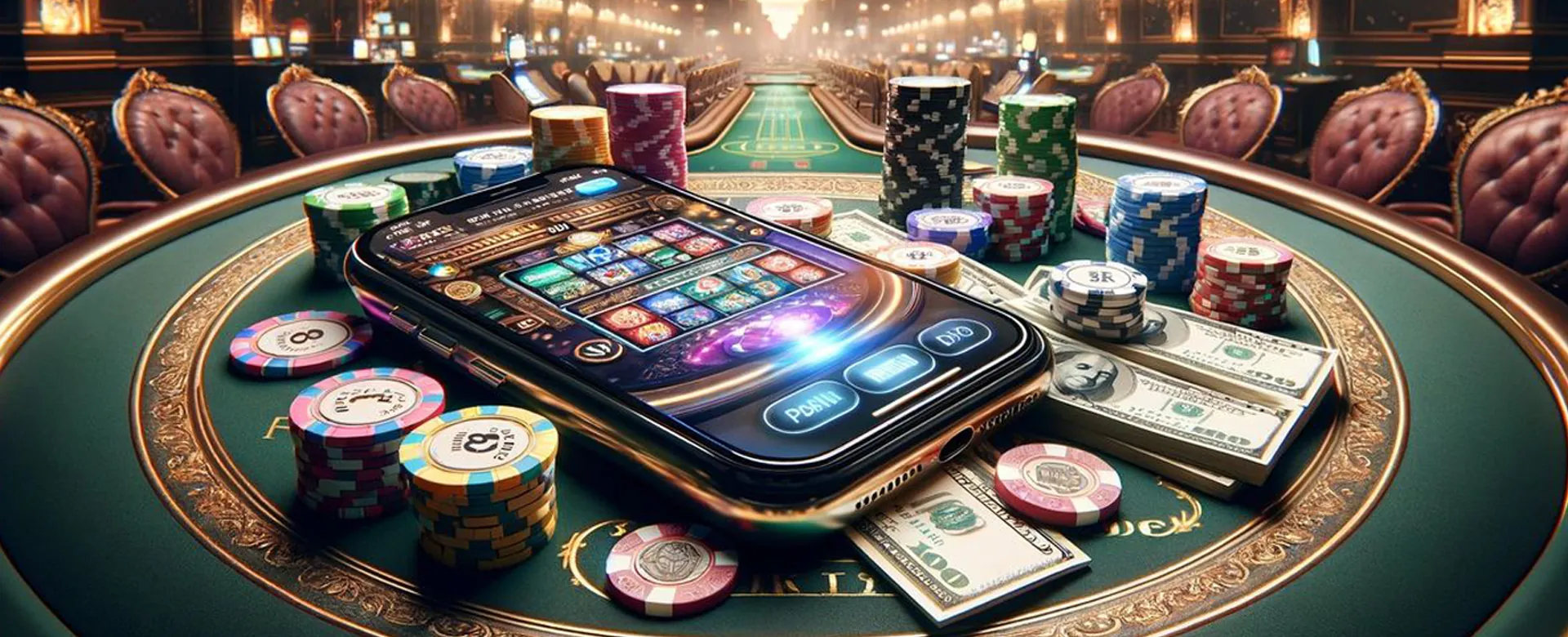 Vibrant Jilihot PH online casino background with gaming elements and promotions.